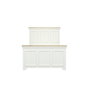 Hanah Home Cama Individual Monte Crema y Roble